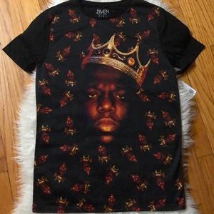 • Biggie NOTORIOUS BIG shirt King of New York S •